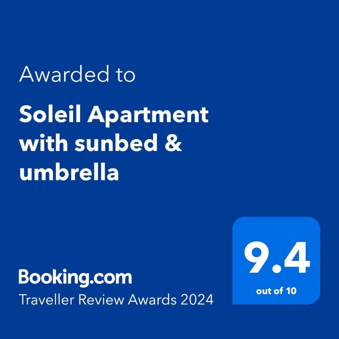 Soleil Apartment With Sunbed & Umbrella Vlorë Extérieur photo